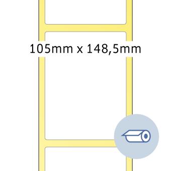 HERMA Thermotransferetiketten, 58012, Papier weiß, 105x148,5 mm, 2.900 Etik./Rolle/Liefereinh.66 Rol 