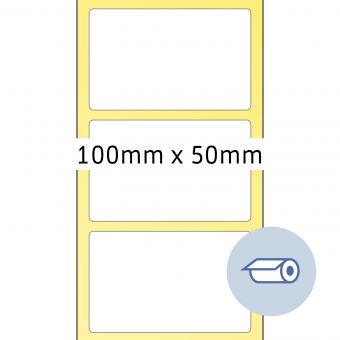 HERMA Thermotransferetiketten, 4090, Papier weiß, 100x50mm, 2.000 Etiketten/Rolle 